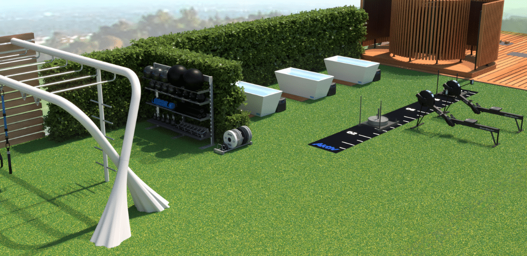 outdoor fitness recovery gym