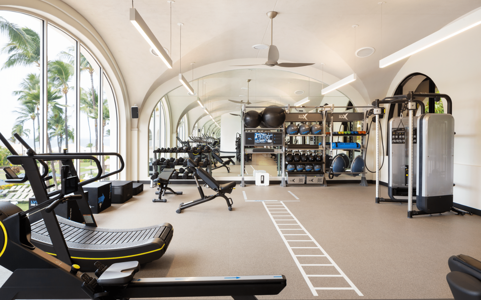 hotel gym design